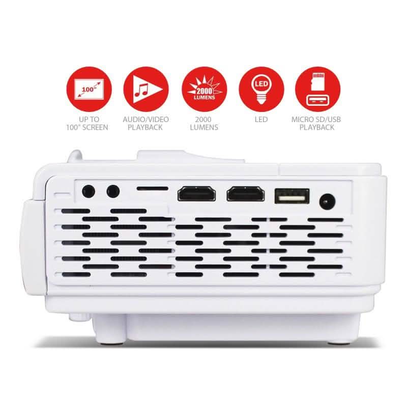 Projecteur de cinéma maison Magnavox MP601 avec Bluetooth