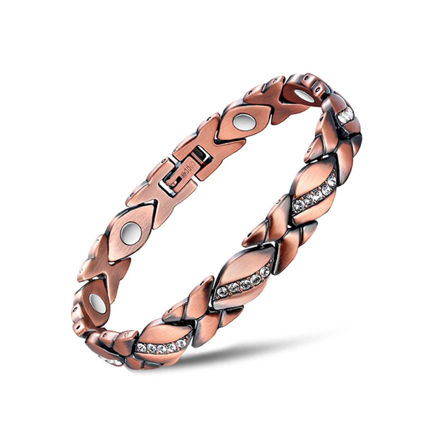 Bracelet en cuivre unisexe de soulagement de la douleur par magnétothérapie
