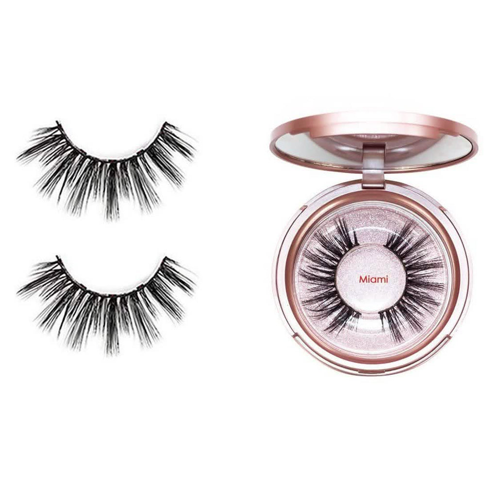 Kit Eyeliner Magnétique avec Faux Cils Magnétiques 3D & Pince à Épiler