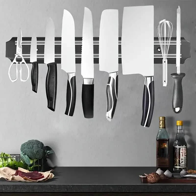 Porte-couteaux magnétique mural de cuisine