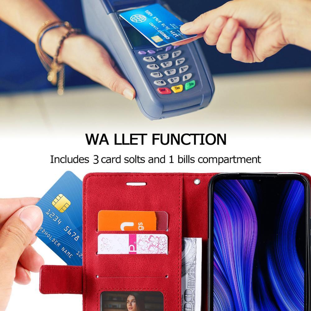 Étui en Cuir Magnétique pour iPhone 14 13 12 Mini 11 Pro Max XS XR 7 8 6 6S Plus SE 2023 Housse Portefeuille Luxe à Rabat avec Porte-Cartes et Support Étui Portefeuille en Cuir Housse à Rabat avec Boucle Magnétique pour iPhone