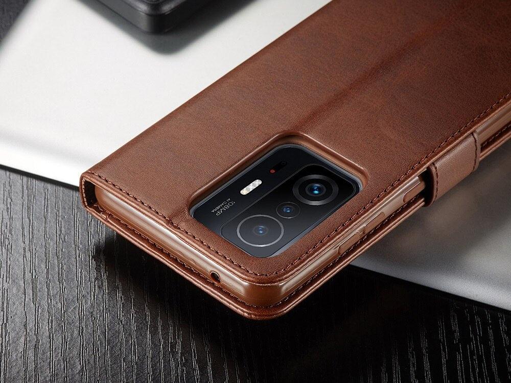 Étui de téléphone portefeuille en cuir PU magnétique, étui à rabat tendance avec fente pour cartes, étui en cuir pour Xiaomi 12T 11T Poco X4 GT X3 M3 M4 Pro NFC F4 F3 Flip Cover Mi 11 Lite 10T Redmi 9C Note 11S 10S 9S 9T 9A 8T 7
