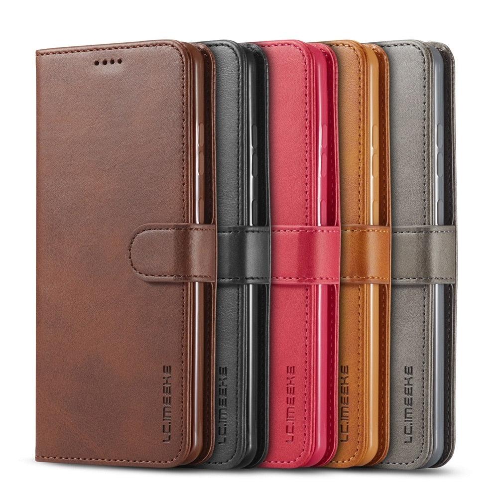 Étui de téléphone portefeuille en cuir PU magnétique, étui à rabat tendance avec fente pour cartes, étui en cuir pour Xiaomi 12T 11T Poco X4 GT X3 M3 M4 Pro NFC F4 F3 Flip Cover Mi 11 Lite 10T Redmi 9C Note 11S 10S 9S 9T 9A 8T 7