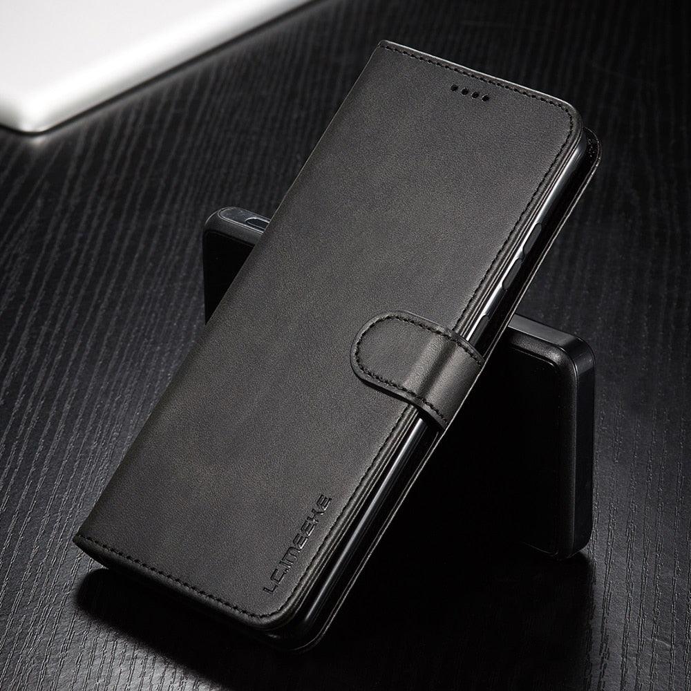 Étui de téléphone portefeuille en cuir PU magnétique, étui à rabat tendance avec fente pour cartes, étui en cuir pour Xiaomi 12T 11T Poco X4 GT X3 M3 M4 Pro NFC F4 F3 Flip Cover Mi 11 Lite 10T Redmi 9C Note 11S 10S 9S 9T 9A 8T 7
