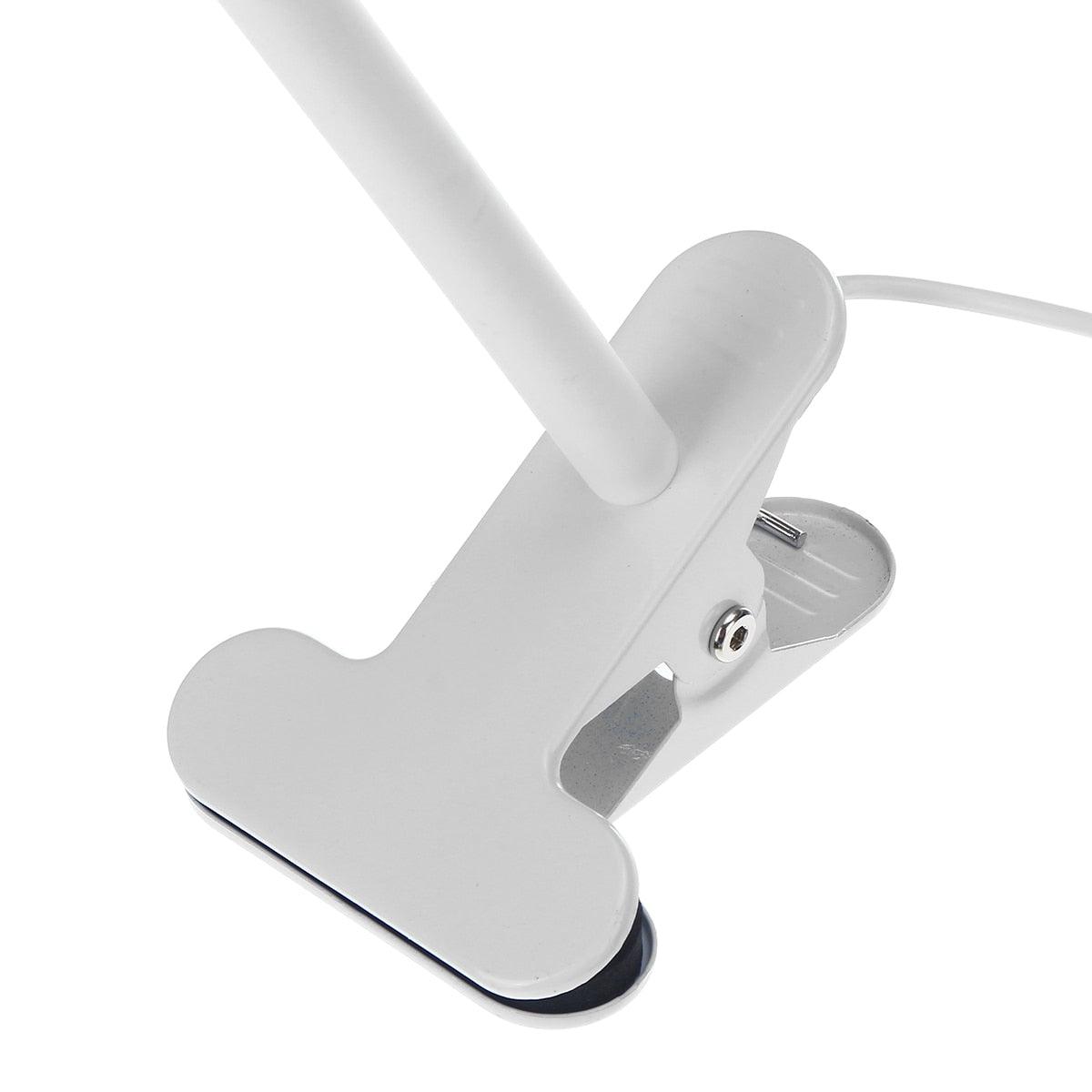 Loupe Lampe de beauté pour ongles Tatouage Clip Lumière USB Lampe de table Flexible LED Lampe de bureau Lampes de livre pour étudiants Lampe d'étude Lampe de lecture Lampe de table décorative Lampes d'étude mignonnes pour décoration de chambre