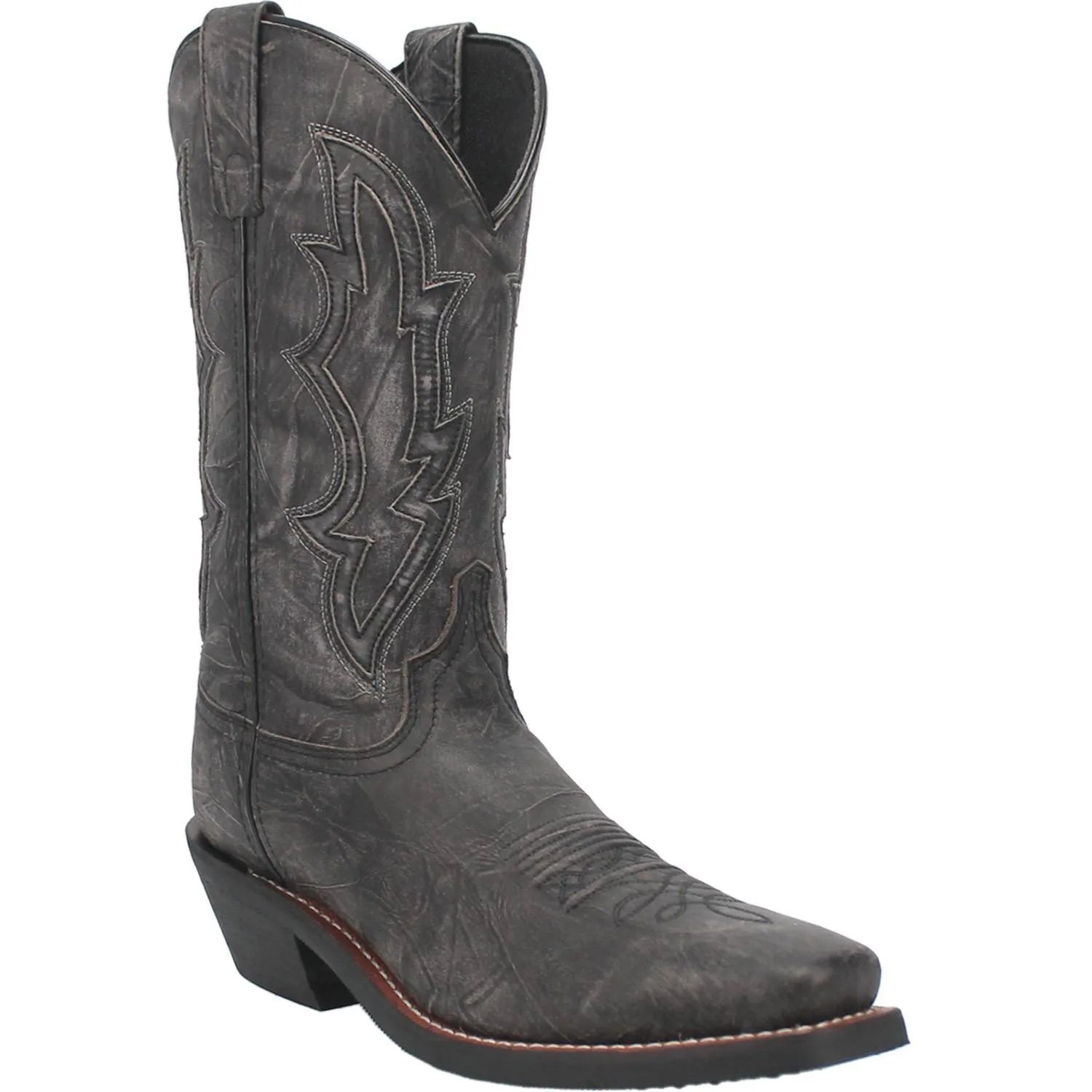 Laredo Jessco - Bottes de travail cowboy en cuir pour homme