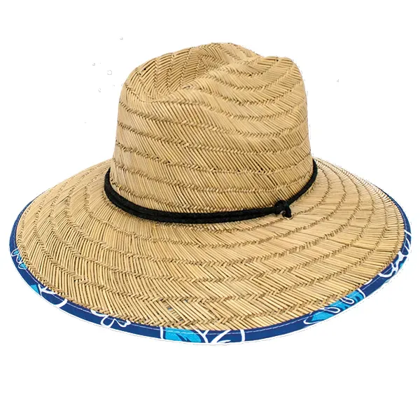 Peter Grimm Makaha - Chapeau de maître-nageur en paille de seigle