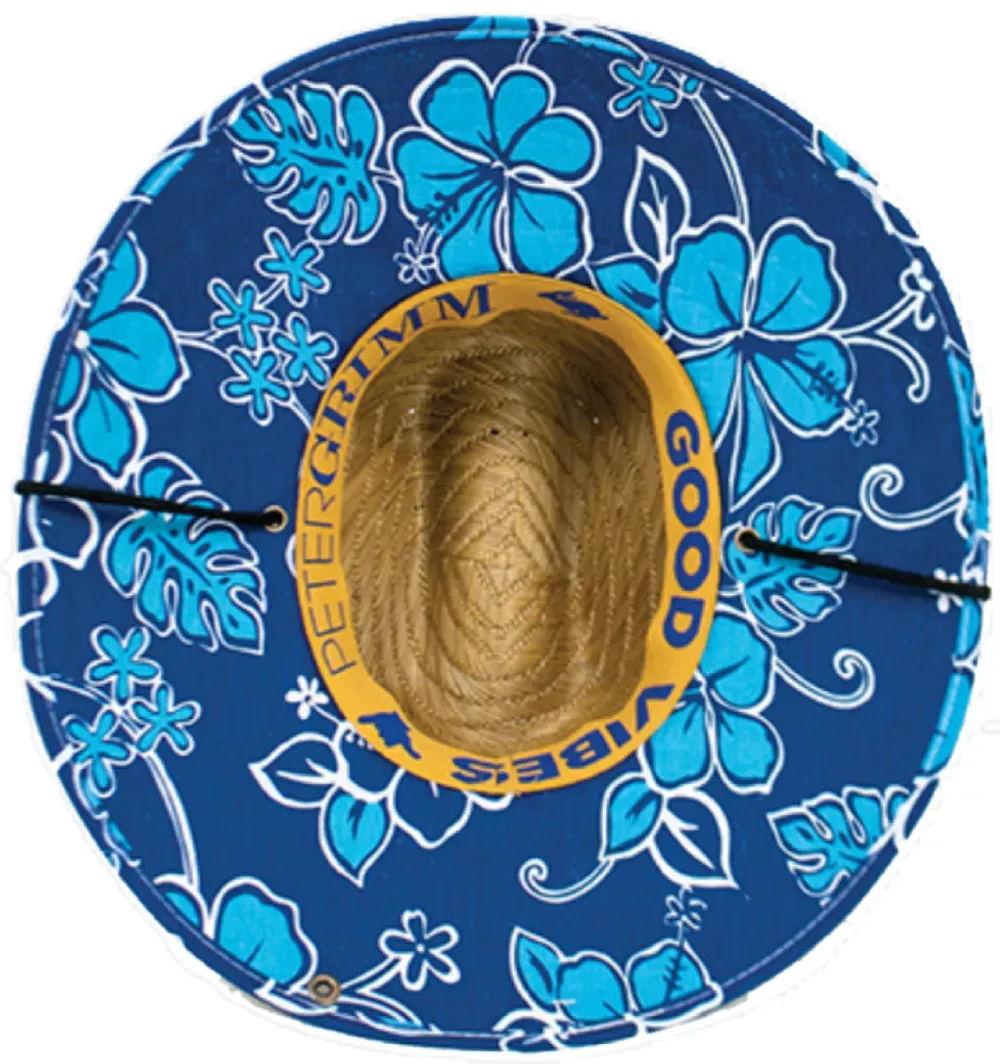 Peter Grimm Makaha - Chapeau de maître-nageur en paille de seigle