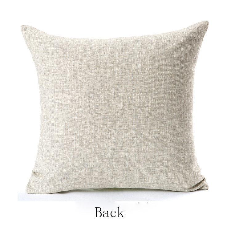 Housse de coussin en lin avec motif lion mâle, motif lion roi, housses de coussin carrées pour la décoration de la maison, du canapé, du lit ou de la chaise