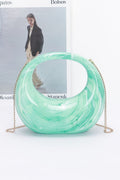 Sac plastique marbré