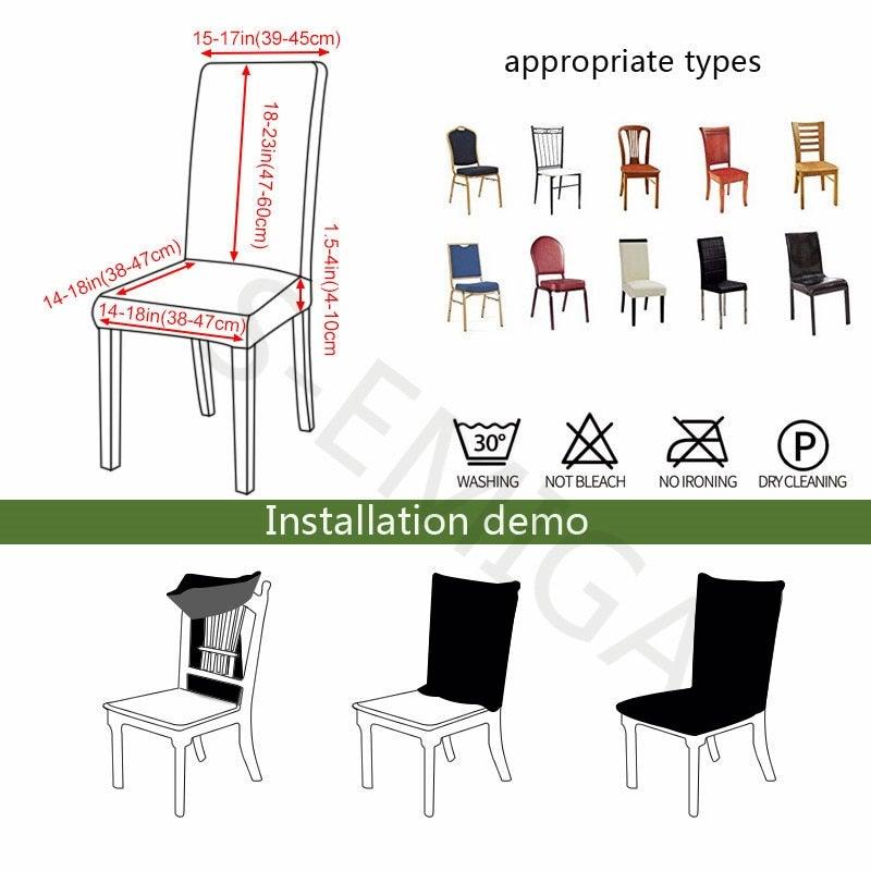 Housse de chaise extensible imprimée marbre pour salle à manger, bureau, banquet, housse de protection de chaise en tissu élastique, housse de fauteuil, housse de chaise, fond texturé marbre, chaise Parson