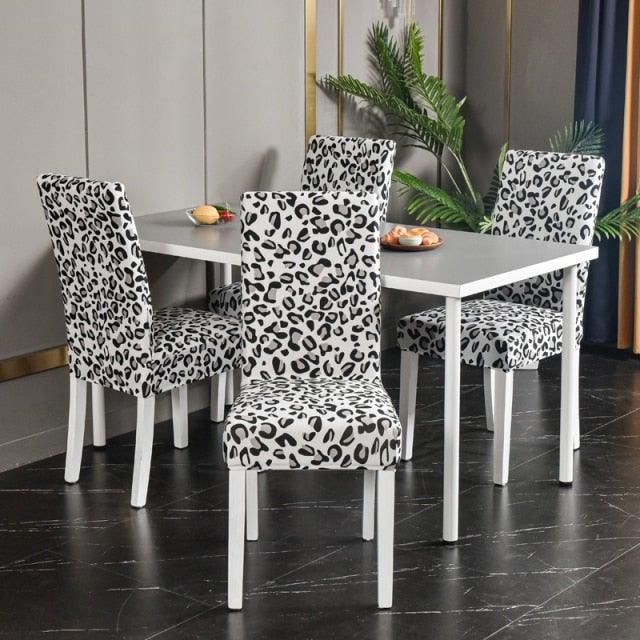 Housse de chaise extensible imprimée marbre pour salle à manger, bureau, banquet, housse de protection de chaise en tissu élastique, housse de fauteuil, housse de chaise, fond texturé marbre, chaise Parson