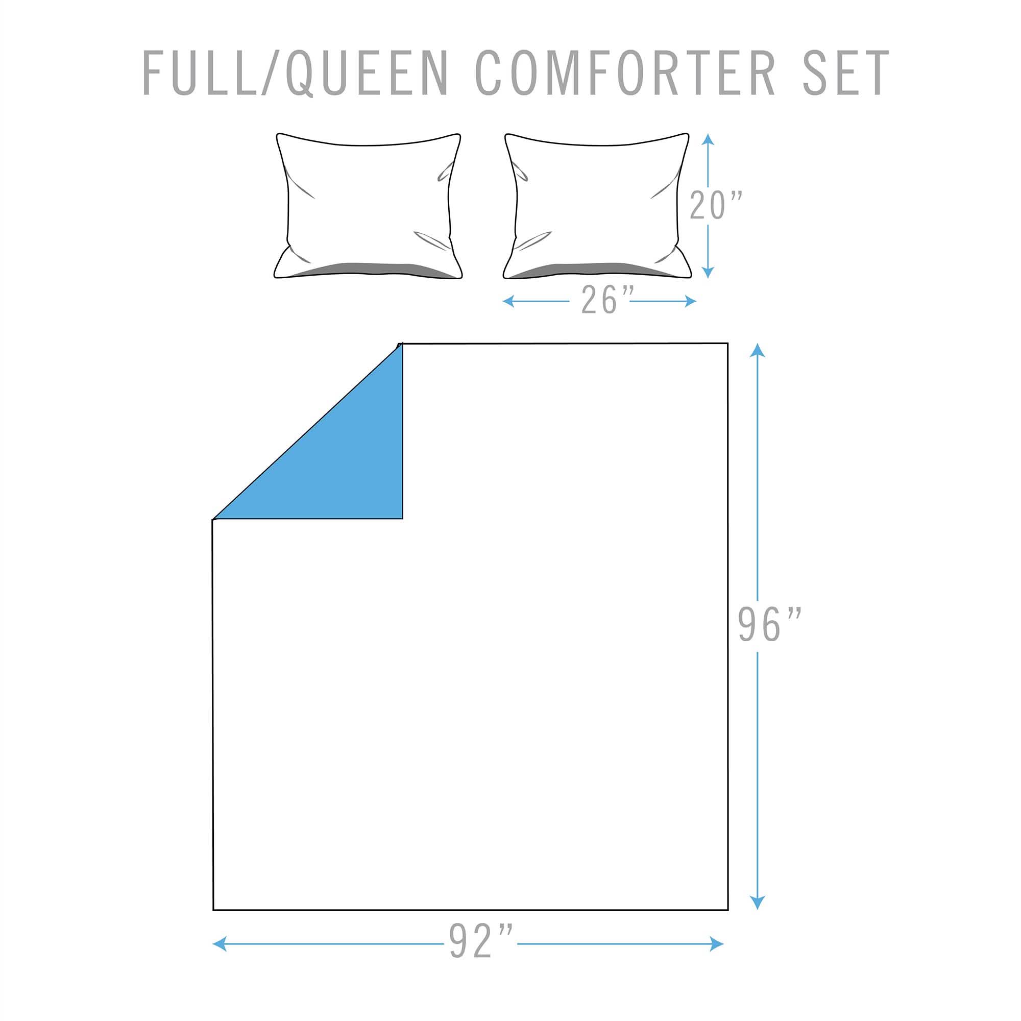Ensemble de housse de couette réversible Marbre