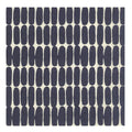 Marimekko - Serviettes en papier 3 épaisseurs « ALKU Linen Black » (20 pièces)