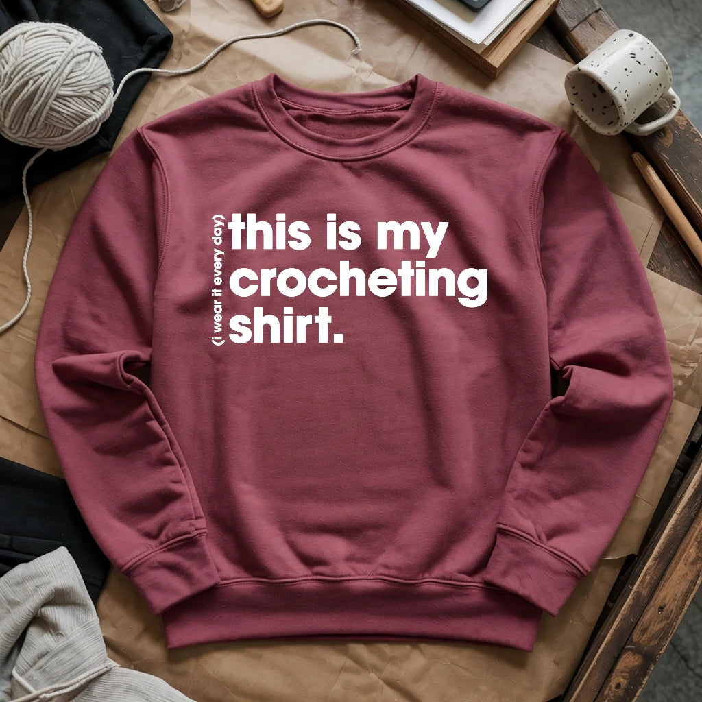 Sweat-shirt au crochet de tous les jours