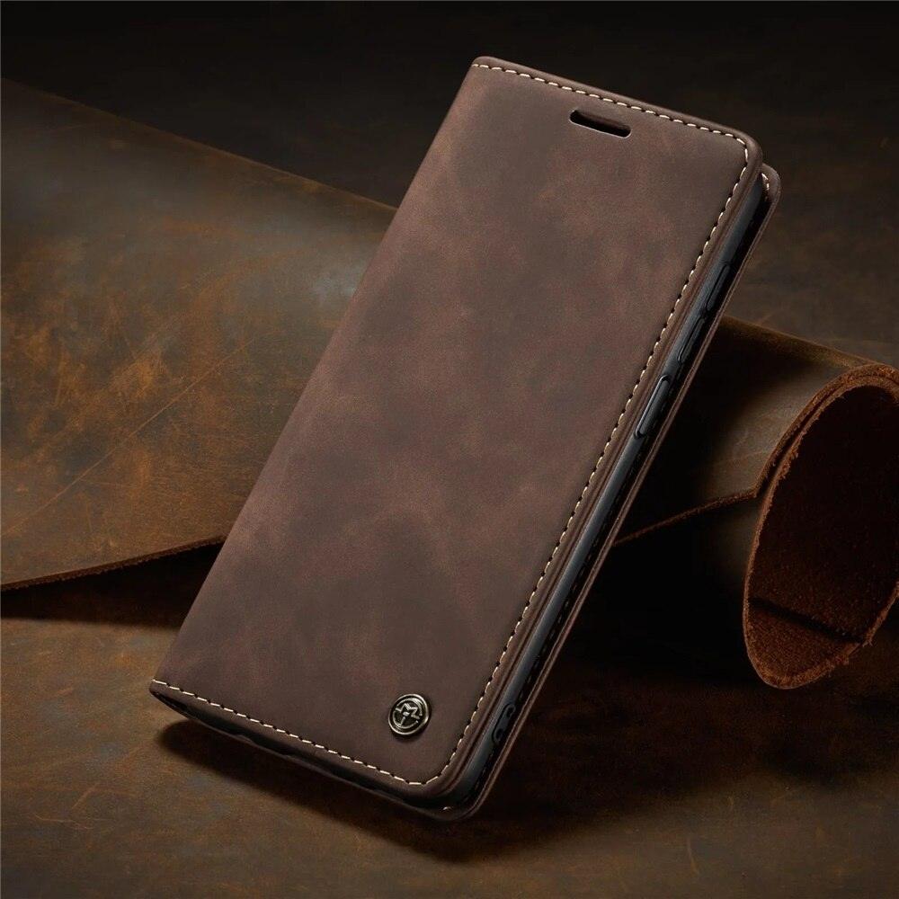 Coque en Cuir Mat pour Xiaomi Mi 9T CC9 10T 11T 12T Pro Lite 5G Redmi Note 8 9s 10 11 11S Pro Portefeuille Housse à Rabat Poco F3 M3 Pro Femmes avec Porte-Cartes Support Magnétique Étui en Cuir à Rabat