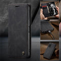 Coque en Cuir Mat pour Xiaomi Mi 9T CC9 10T 11T 12T Pro Lite 5G Redmi Note 8 9s 10 11 11S Pro Portefeuille Housse à Rabat Poco F3 M3 Pro Femmes avec Porte-Cartes Support Magnétique Étui en Cuir à Rabat