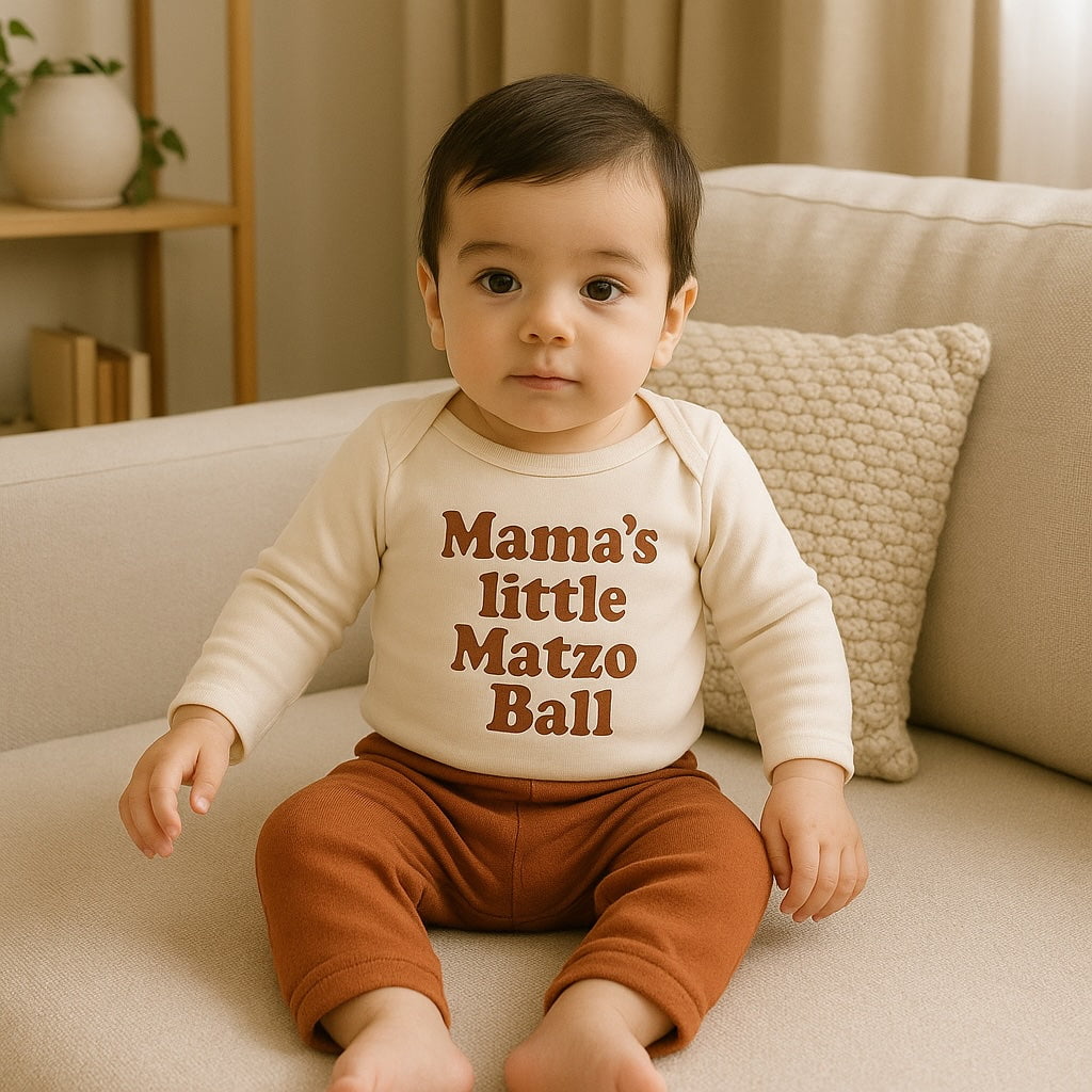 body graphique manches longues | boule de matzo