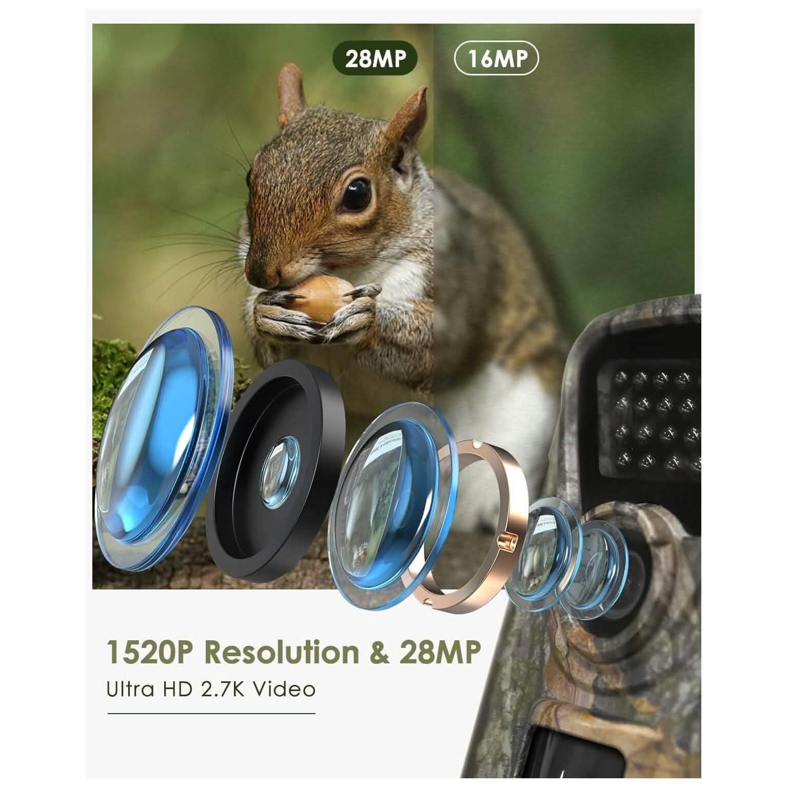MAXDONE Caméra de chasse Trail Camera (Reconditionné)