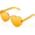 Lunettes de soleil en forme de cœur Maxdot, lunettes de fête