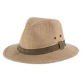 Dorfman Pacific Onshore - Chapeau Fedora Outback en paille de chanvre