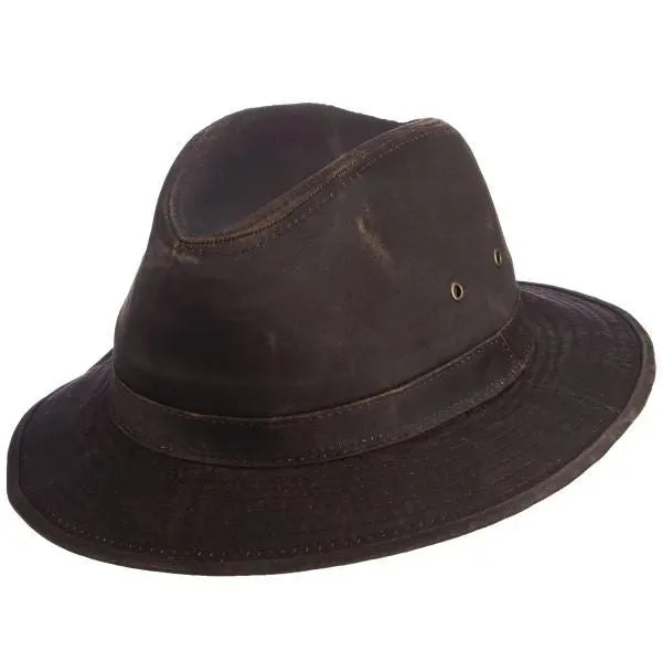 Dorfman Pacific Venture - Chapeau Safari en Coton Vieilli