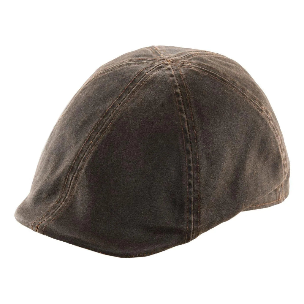 Casquette à visière Dorfman Pacific œillets - Huilée "duckbill"