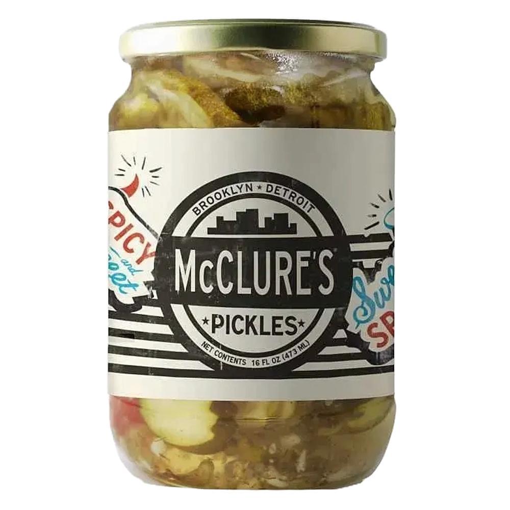 McClure's - Cornichons « Sweet & Spicy » (454 g)