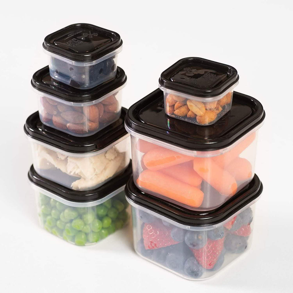 Kit de récipients à portions contrôlées Meal Prep Haven 7 pièces