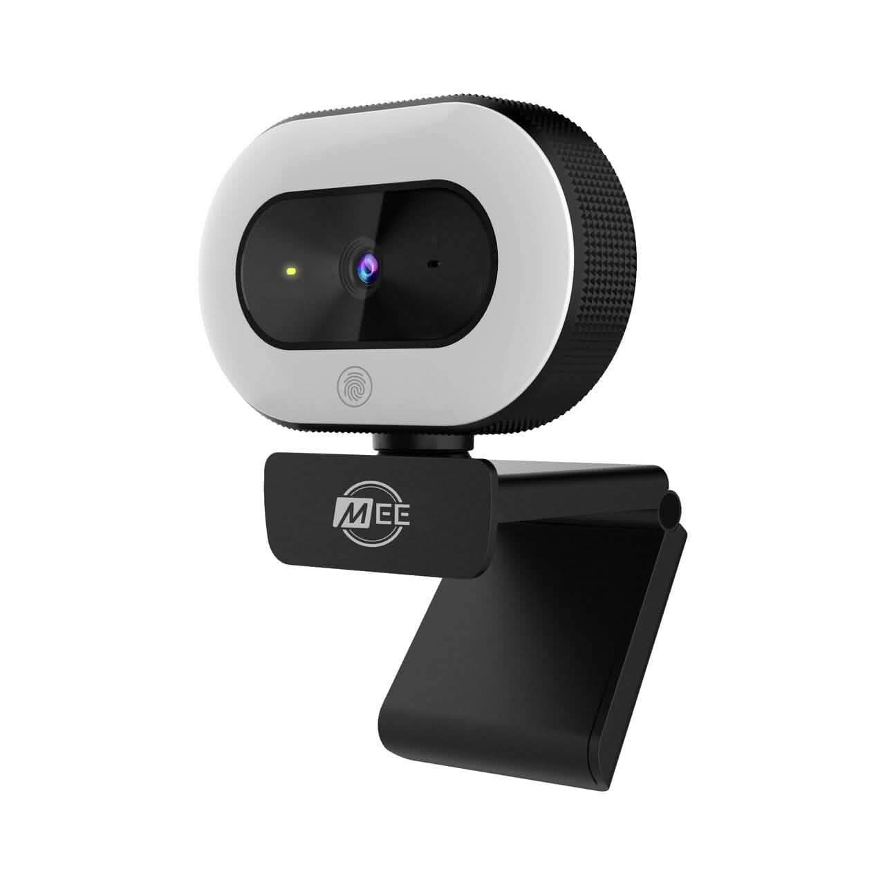 Webcam en direct MEE audio CL8A 1080P avec anneau lumineux LED