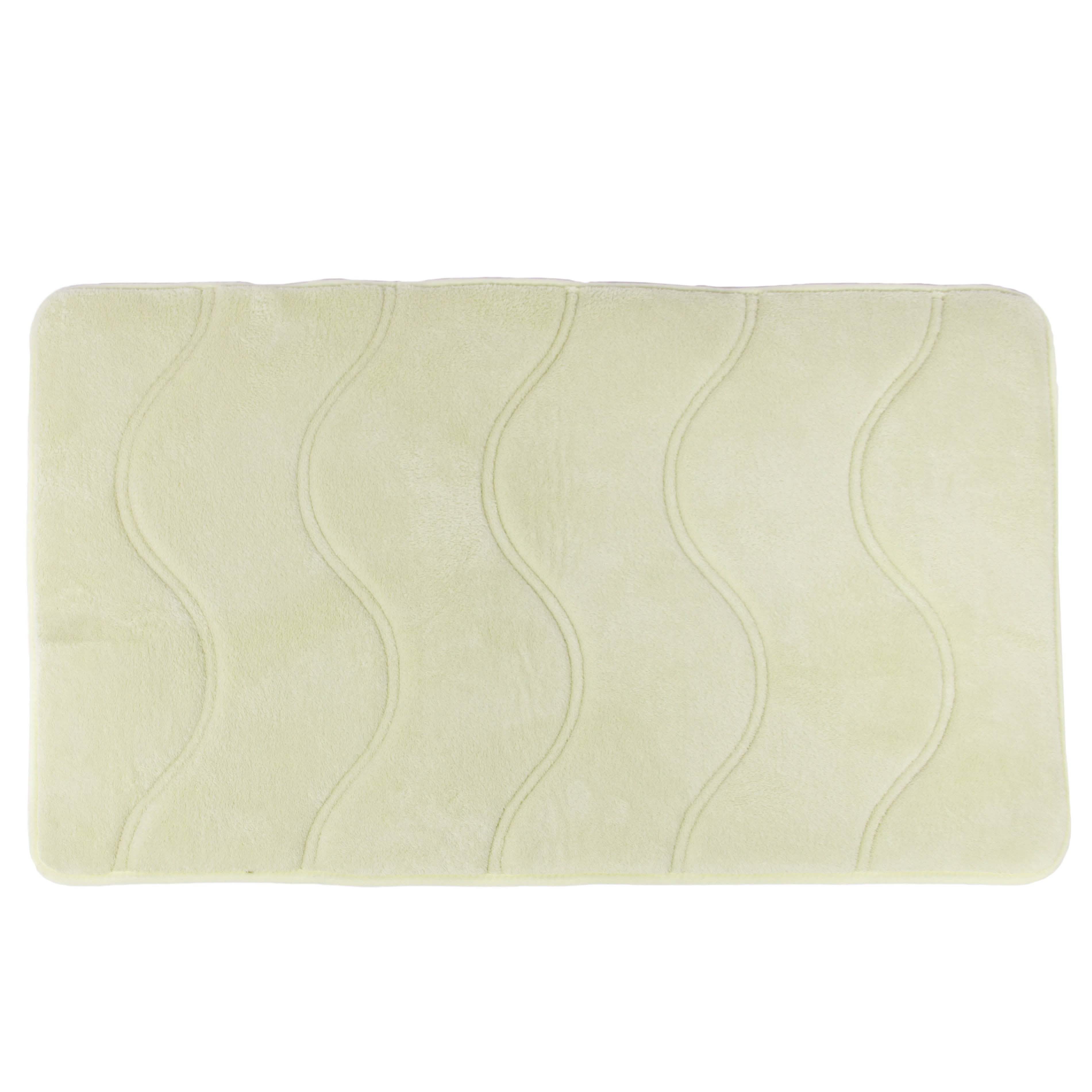 Tapis de bain antidérapant en mousse à mémoire de forme