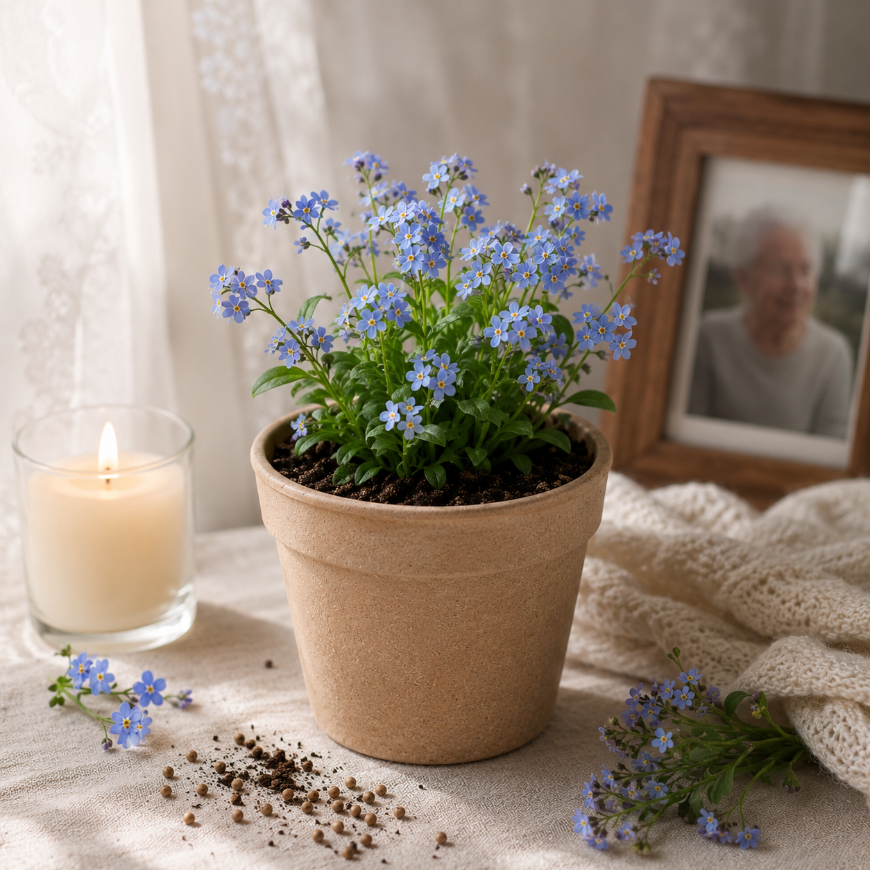 Kit de croissance commémoratif Myosotis