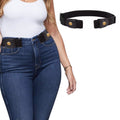 Ceintures ajustables extensibles sans boucle pour hommes et femmes