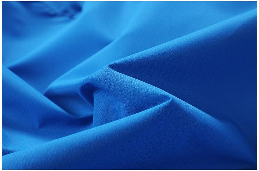Blouson d'hiver bleu pour homme - Neuf, ski, neige, chaud, manteau - Nouveau design, élégant, respirant - Veste confortable, décontractée, à capuche, imperméable, polaire épaisse pour homme - Veste à capuche détachable