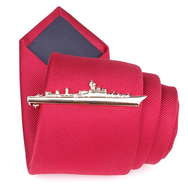 Pinces à cravate élégantes pour hommes, pince à cravate, pince à cravate, bijoux de fête de mariage, cadeau pour hommes, pince à cravate en forme de dauphin ou d'avion, bijoux de fête de mariage