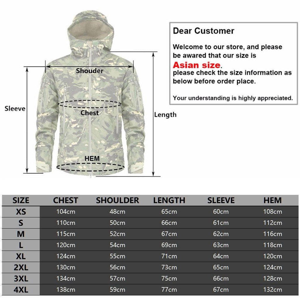 Veste Camouflage Homme Verte Automne Blouson Léger Imperméable Vêtement Tactique Coupe-Vent Camouflage Homme Veste de Neige d'extérieur Respirante