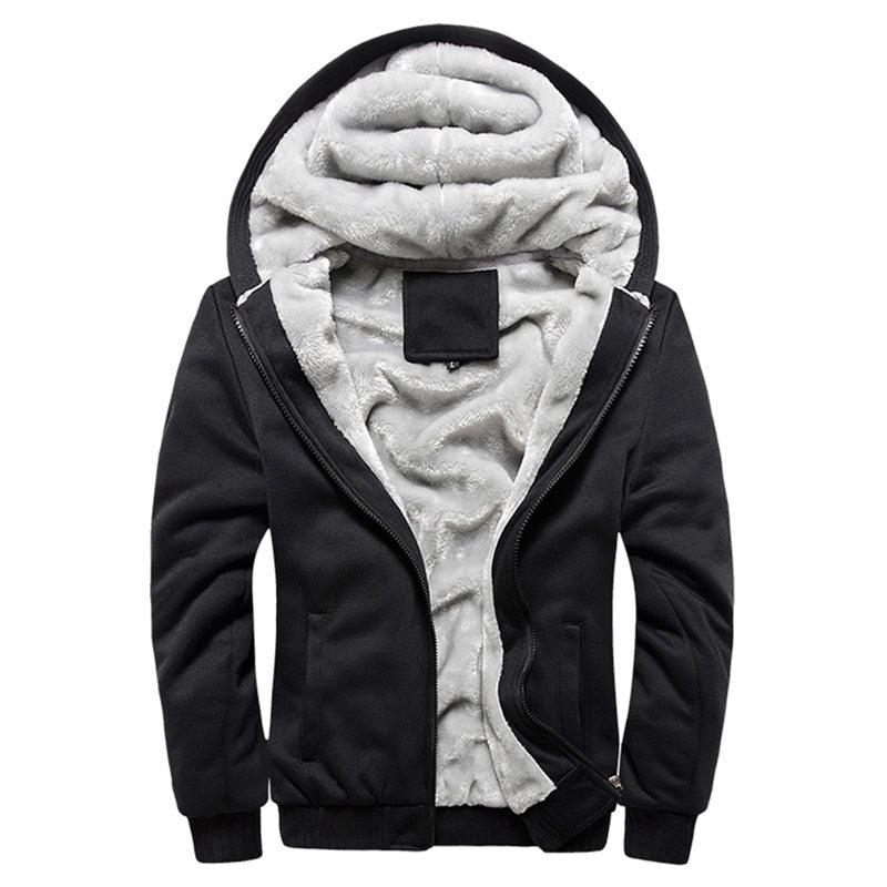Hommes Sweats à Capuche Automne Mode Sweat-shirt Homme Veste à Capuche Blousons à Capuche Hiver Manteaux Chauds Homme Hiver Lourd Manches Longues Sport Doux Sweat-shirts