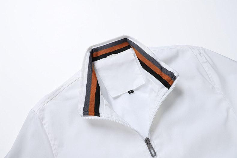 Blouson léger homme, nouvelle veste décontractée coupe-vent, vestes coupe-vent pour homme, printemps, automne, décontracté, extérieur, imperméable, élégant, bleu, slim