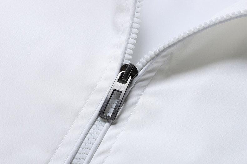 Blouson léger homme, nouvelle veste décontractée coupe-vent, vestes coupe-vent pour homme, printemps, automne, décontracté, extérieur, imperméable, élégant, bleu, slim