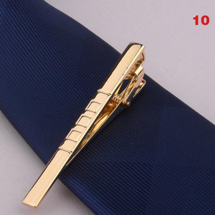 Attache-cravate en alliage métallique pour homme, pince à cravate, pince à barre, accessoires de cravate pour homme, pince à cravate, cadeau classique, mariage, marié, affaires, mode, cadeaux formels