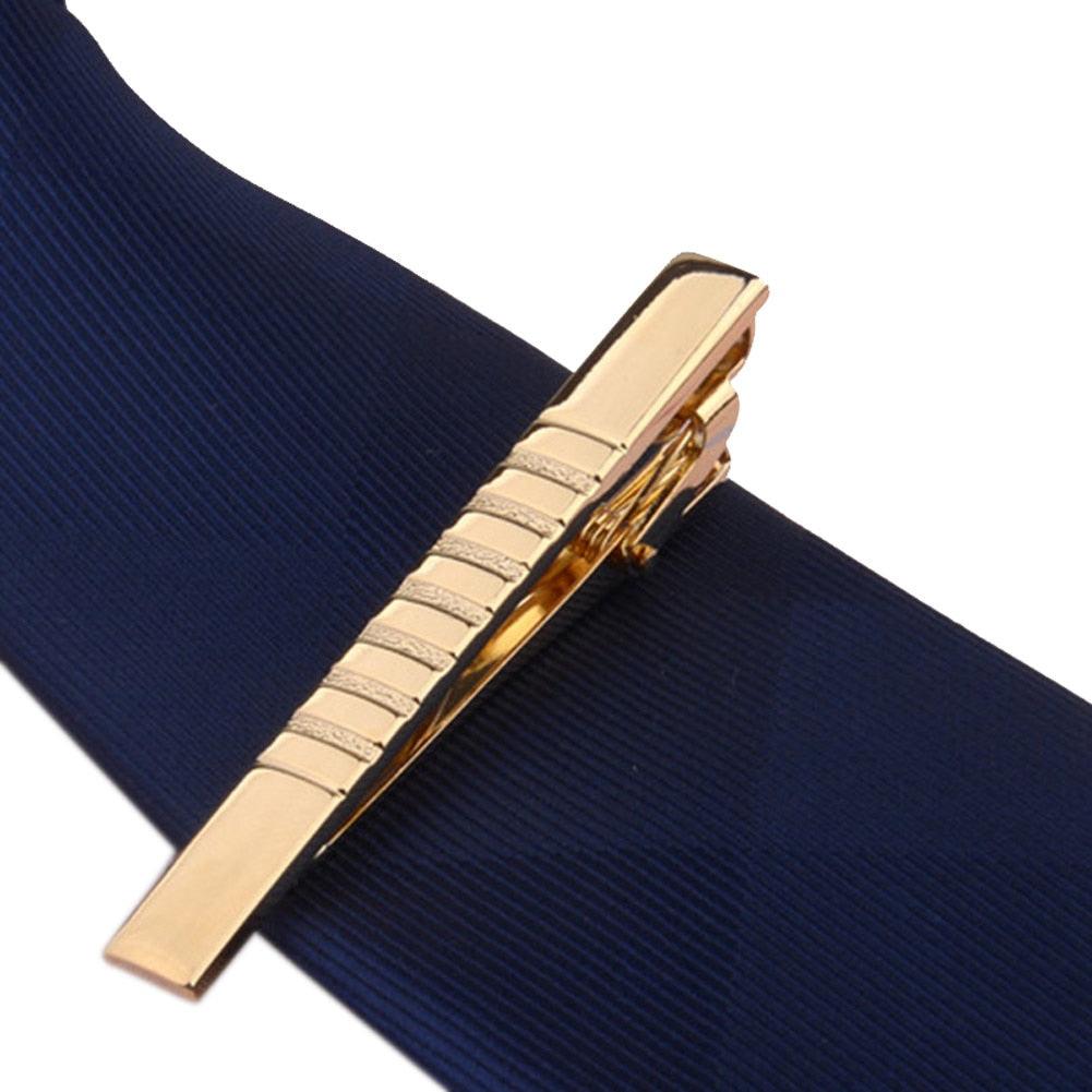Attache-cravate en alliage métallique pour homme, pince à cravate, pince à barre, accessoires de cravate pour homme, pince à cravate, cadeau classique, mariage, marié, affaires, mode, cadeaux formels