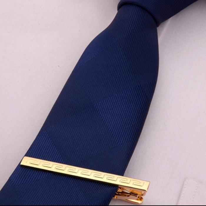 Attache-cravate en alliage métallique pour homme, pince à cravate, pince à barre, accessoires de cravate pour homme, pince à cravate, cadeau classique, mariage, marié, affaires, mode, cadeaux formels