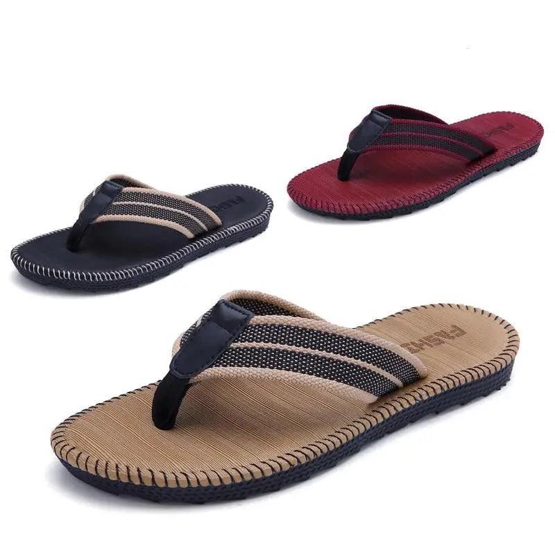 Hommes Claquettes légères et modernes Antidérapantes Design élégant Claquettes durables Sandales d'intérieur confortables Claquettes d'extérieur classiques Claquettes imperméables pour hommes