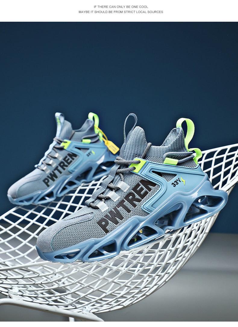 Chaussures de sport de luxe décontractées pour hommes Baskets blanches de mode pour la course à pied et la marche Athlétisme Baskets de course pour hommes Nouvelles baskets