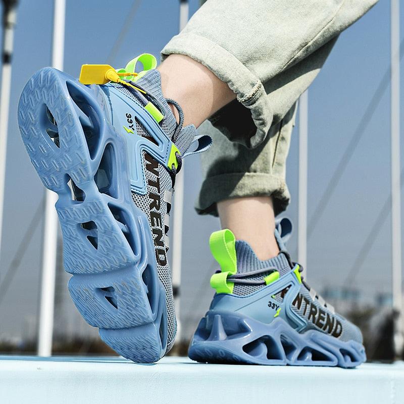 Chaussures de sport de luxe décontractées pour hommes Baskets blanches de mode pour la course à pied et la marche Athlétisme Baskets de course pour hommes Nouvelles baskets