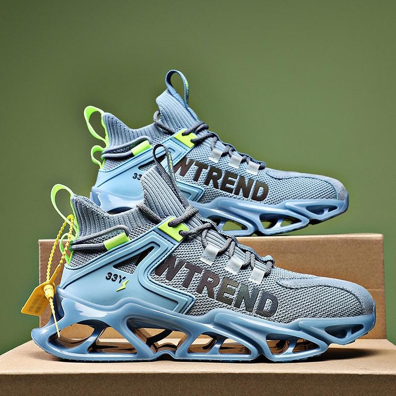 Chaussures de sport de luxe décontractées pour hommes Baskets blanches de mode pour la course à pied et la marche Athlétisme Baskets de course pour hommes Nouvelles baskets