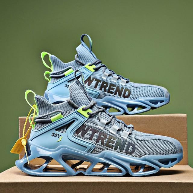 Chaussures de sport de luxe décontractées pour hommes Baskets blanches de mode pour la course à pied et la marche Athlétisme Baskets de course pour hommes Nouvelles baskets