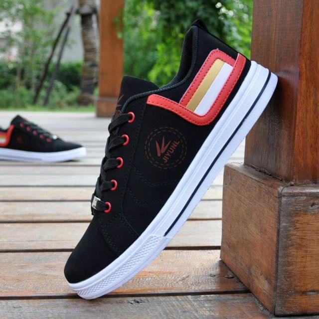 Baskets montantes pour hommes Chaussures de sport urbaines respirantes Style Hip Hop Tendance Baskets décontractées Baskets de marche confortables et respirantes pour hommes