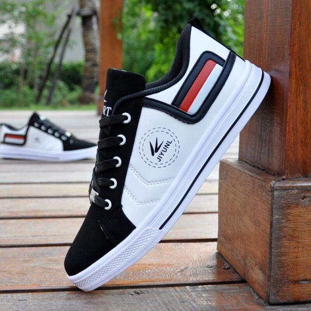 Baskets montantes pour hommes Chaussures de sport urbaines respirantes Style Hip Hop Tendance Baskets décontractées Baskets de marche confortables et respirantes pour hommes