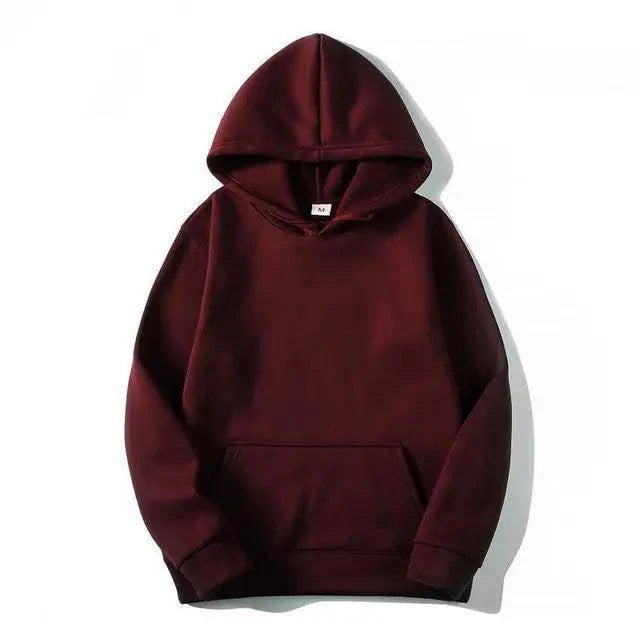 Sweat-shirts à capuche pour hommes Printemps Homme Décontracté Sweat-shirts à capuche Homme Couleur unie Sweat-shirt à capuche Homme Couleur unie Printemps et Automne Pull Décontracté Sweat-shirt à capuche
